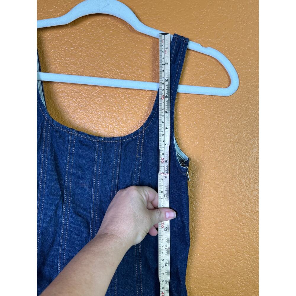 NWT Women's Kate Spade New York Target Denim Tank Dress Tennis Trapeze Size 0 - Picture 5 of 11